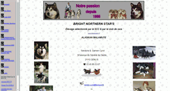 Desktop Screenshot of malamute21.fr