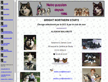 Tablet Screenshot of malamute21.fr